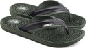 asian Men Flip Flops Olive Black 6
