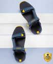 asian Men Sandal (Navy, Blue , 9)