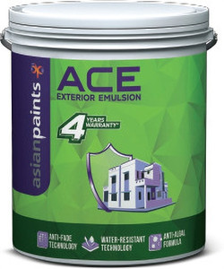 asian paints ace exterior 20l white emulsion wall paint 20 l