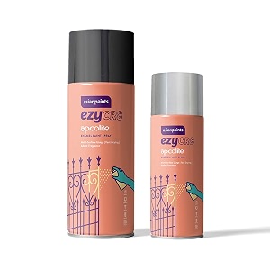 asian paints apco aerosol combo black 250 g 400ml  silver 125 g 200ml