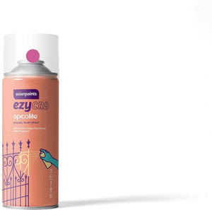 asian paints ezycr8 apcolite diy 100 acrylic  multi-surface use metal wood  walls peach red spray paint 400 ml pack of 1