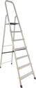 Asian Paints TruCare 7 Steps|Silver color|5 Year Warranty|Home Ladder|Anti-Skid, Foldable Aluminium Ladder (With Platform)