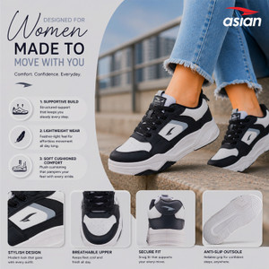 asian Petal-01 Women Chunky Sneakers with Memory