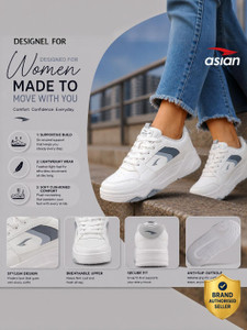 asian Petal-01 Women Chunky Sneakers with Memory