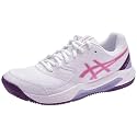 ASICS Dedicate 8 Woman Tennis Shoes White Silver
