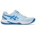 ASICS Dedicate 8 Woman Tennis Shoes White Silver