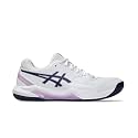 ASICS Dedicate 8 Woman Tennis Shoes White Silver