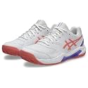 ASICS Dedicate 8 Woman Tennis Shoes White Silver