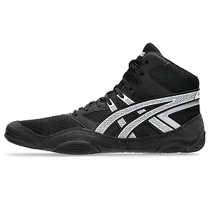 asics men lace up wrestling shoe