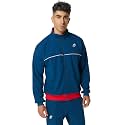 ASICS Polyester Unisex39s Standard Length Sports Jacket