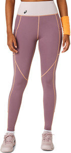 asics solid women purple tights