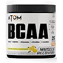 AS-IT-IS ATOM BCAA 250g with L-arginine, L-Carnitine, L-Citrulline | Lemon Tadka Flavor