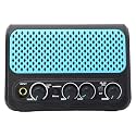Asixxsix Mini Guitar Amplifier, Portable 5.0 Double Channel Guitar Amp, with Headphone Output and Reverb Effect for Daily Practice