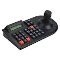 Asixxsix PTZ Camera Controller Keyboard with 4D Joystick, Camera Controller with LCD Screen for Meeting Church Live Streaming Education, PTZ , Support PELCO D, (US Plug 100-240v)