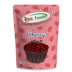 ask foods  cherry  karonda cherry  red karonda  baking decoration  cake  dessert decoration  cupcake toppings pack of 1