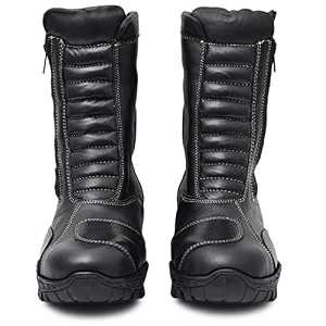 ASM Biker Waterproof Boots with Steel Toe