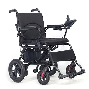 asmofit ecopro foldable electric wheelchair for seniors  fully automatic power wheelchair for patients elderly amp people with disabilities  22 kg lightweight  airline compliant lithium-ion battery  120 kg weight capacity  customization available