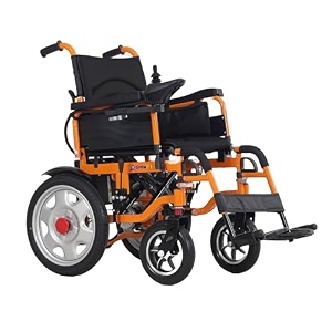 asmofit zipmax foldable electric wheelchair for seniors  360 joystick control lightweight anti-tipper wheels flip-up armrests reliable side brake and 24v 12ah battery for enhanced mobility power wheelchair