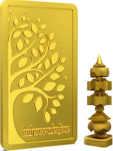 aspect bullion  refinery kalpavriksha 24 999 k 8 g gold bar