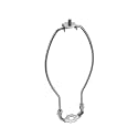 Aspen Creative 20009-2 9 Lamp Saddle, 9 1/2" Harp, Satin Nickel