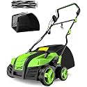 Aspiron 16” Artificial Turf Sweeper 2000W Artificial Turf Vacuum Green