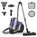 Aspiron 1700W Canister Vacuum Cleaner, 45Kpa Bagless Vacuum Cleaner