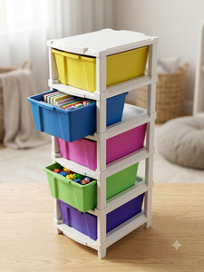 ASPPVTLTD 5 Drawer Plastic Modular Storage Organizer
