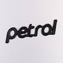 Chrome Finish Car Fuel Tank Sticker - Fuel Tank Logo Emblem Badge Monogram Universal for Car (Petrol Black 3x9cm)