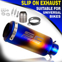 ASRYD Bajaj, Hero, Yamaha, Honda, TVS, Suzuki, KTM Universal For Bike Slip-on Exhaust System