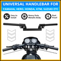 ASRYD Motorcycle Universal For All Bike Fit Modification Good Quality Handle Bar