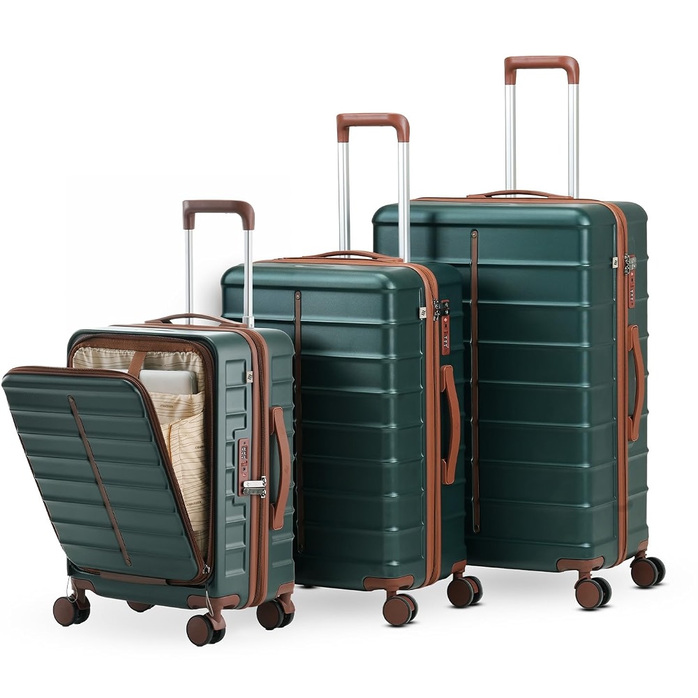 Assembly Odyssey Hard Luggage Set of 3 Trolley Bags (20 + 24 + 28 Inch ...