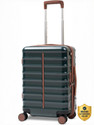 Assembly Premium Hardsided Lightweight Luggage- Keyless TSA Lock, Silent Spinner Wheels Cabin Suitcase 8 Wheels - 20 inch
