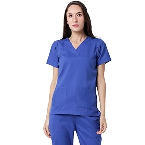 associated uniforms womens scrub suit - ideal for doctors dentists and healthcare professionalsclassic