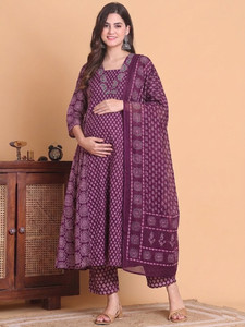 Assume Fab Women Kurta Pant Dupatta Set