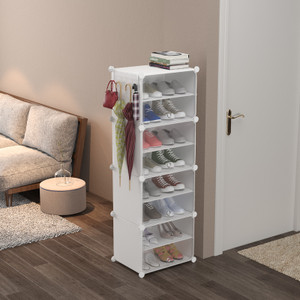 ASSURE 4 Door 8 Shelf Plastic Metal