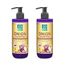 ASTABERRY Onion Shampoo For Hair Growth 300ml- Hair Fall Shampoo | Keeps Dryness away | Dandruff & Revitalizer | Goodness of 21 Herbal Extract & Essentials Oils | Pack 2,(2 x 300ml)