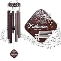 ASTARIN Personalized Memorial Wind Chimes, Customized Wind Chime for Loss of Loved One/Mother/Father, Wind Chimes for Outside Garden Decoration, Sympathy Gifts for Women/Man