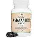 Astaxanthin Max Strength (Only Patented Astaxanthin (Astrareal) with + Human Clinical Trials - World's Most Studied Brand) Grown, Harvested, and Made in Th (Astaxantina) by