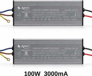 aster lite 100w led driver for street light and flood light 3000ma pack of 2 led driver