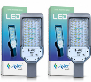 aster lite vibe 50w led street ip66 waterproof pack of 2 street light outdoor lamp