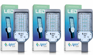 aster lite vibe 50w led street ip66 waterproof pack of 3 flood light outdoor lamp
