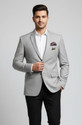 ASTHETIC Solid Single Breasted Party Festive Formal