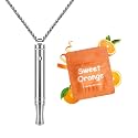 ASTOFLI Quit Smoking Breathing Necklace for Adults - Flavored Stress Breathing Necklace Stop Smoking for Women - Breathlink for Men Meditation Breathe Anxiety Whistle Necklaces inhaler Breathlace