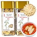 Astragalus membranaceus Astragalus Slice Natural Astragalus Root Huang Qi Astragalus Root Slices 10.5oz/300g Chinese Herbal Tea No Addition 黄芪 黄芪片