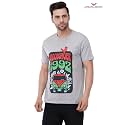 ASTRAPE amp BRONTE Mens Cotton Graphic Printed