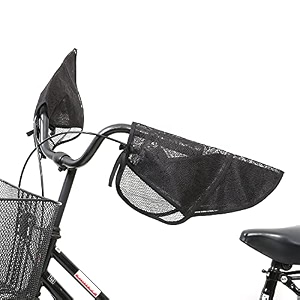 astro 500-08 bicycle steering wheel cover black mesh uv protection sun protection