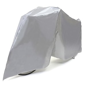 astro 730-24 bicycle cover silver up to 27 inches polyethylene waterproof cycle cover dustproof rain protection