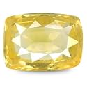 5 Carat Yellow Sapphire Stone Srilankan Original Ceylon Pukhraj Stone 5.50 Ratti Semi Transparent श्रीलंकन येलो सफायर Pushkaraj पोखराज पत्थर For Men Women Cushion cut Pushkaraj Ratna For 5 Carat Yellow Sapphire Ring
