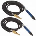 Astro Pneumatic Tool 218 1/8" Pencil Type Die Grinder - 56,000RPM,Black,gold,blue, 42377 (Pack of 2)