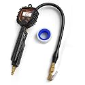 AstroAI 3-250 PSI Digital Tire Pressure Gauge Inflator, Heavy Duty Professional Air Compressor Accessories, ANSI B40.7 Grade 2A, Swivel Brass Air Chuck Compatible for Car/SUV/Truck/RV